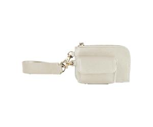 COOZO Boutique Pouch Wristlet - Oyster Grey - One Size