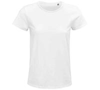 COOZO Ladies Crusader Organic T-Shirt - White - M