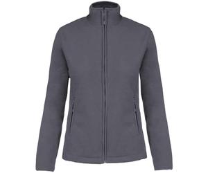 COOZO Ladies Maureen Micro Fleece Jacket - Convoy Grey - XS