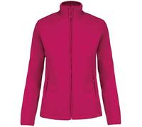 COOZO Ladies Maureen Micro Fleece Jacket - Fuchsia - 2XL