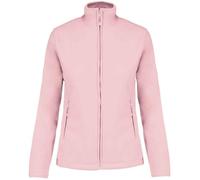 COOZO Ladies Maureen Micro Fleece Jacket - Pale Pink - XS