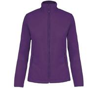 COOZO Ladies Maureen Micro Fleece Jacket - Purple - XL