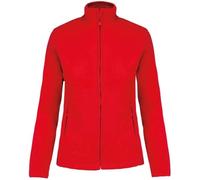 COOZO Ladies Maureen Micro Fleece Jacket - Red - L