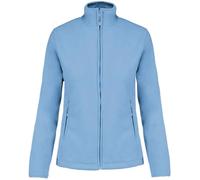 COOZO Ladies Maureen Micro Fleece Jacket - Sky Blue - XL