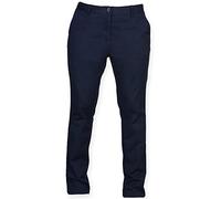COOZO Ladies Stretch Chinos - Navy - 2XL