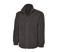 COOZO Men's Classic and Stylish Full Zip Fleece Jacket - Cadet Style Collar, Suitable for Weekend Outings or Work Wear | Full-Zip Front, Comfort and Warm