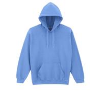 COOZO Men's Classic Hooded Sweatshirt - Carolina Blue - L