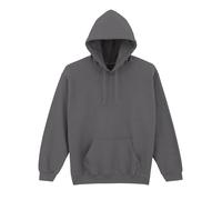 COOZO Men's Classic Hooded Sweatshirt - Charcoal - 3XL