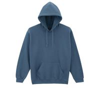 COOZO Men's Classic Hooded Sweatshirt - Indigo Blue - XL
