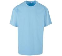 COOZO Mens Heavy Oversized T-Shirt - Baltic Blue - 5XL