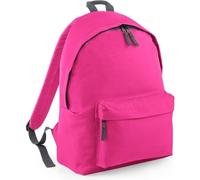 COOZO Original Fashion Backpack - Fuchsia/Graphite Grey - One Size