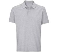 COOZO Pegase Short Sleeve Piqué Polo Shirt - Grey Marl - XXS