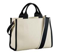 COOZO Puerto Medium Recycled Tote Bag - Natural/Black - One Size