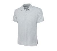 COOZO Unisex Active Poloshirt - Heather Grey - L