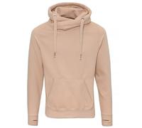 COOZO Unisex Cross Neck Hoodie - Nude - L