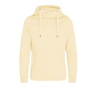 COOZO Unisex Cross Neck Hoodie - Vanilla Milkshake - 2XL