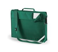COOZO Unisex Junior Book Bag with Strap - Bottle Green - One Size