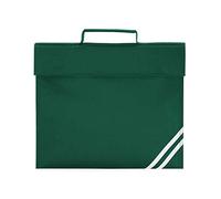 COOZO Unisex Kids Classic School Book Bag - Bottle Green - One Size