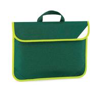 COOZO Unisex Kids Enhanced-Viz Book Bag - Bottle Green - One Size