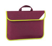 COOZO Unisex Kids Enhanced-Viz Book Bag - Burgundy - One Size