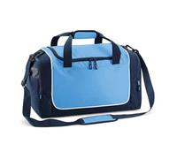 COOZO Unisex Teamwear Locker Bag Duffel Bag - Sky/French Navy/White - One Size