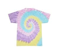 COOZO Unisex Tie-Dye T-Shirt - Jelly Bean - M