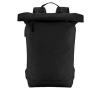 COOZO Water-Resistant Simplicity Backpack Lite Roll-top Rucksack fits 11 inch Laptop/Tablet - Black - One Size