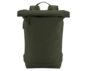 COOZO Water-Resistant Simplicity Backpack Lite Roll-top Rucksack fits 11 inch Laptop/Tablet - Pine Green - One Size