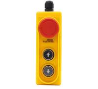COP-21H Push Button Control Box with Emergency Stop, 2.2KW 250V Switch for Hoist & Lifting Equipment