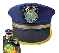 Cop Hat Kids | Costume Accessory Cop Hat,Costume Accessory Cosplay Props Policeman Cap for Kids Themed Party Halloween Masquerade Cosplay Party Photography