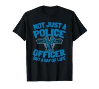 Cop Policeman Thin Blue Line Law Enforcement Police Officer T-Shirt