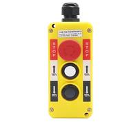COP-T2M Industrial Pendant Control Switch with Emergency Stop, 440V 5A, Silver Alloy Contacts, Plastic Housing, 1 Pc