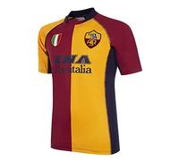 COPA Men's Rome Historical Soccer Jersey, Yellow Red, M