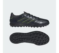 adidas Unisex COPA Pure III League Turf Football Boots, Core Black/DGH Solid Grey/Lucid Lemon, 7.5 UK