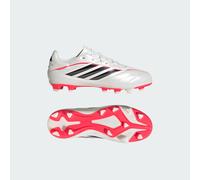 adidas Unisex Kids COPA Pure IV Club Firm Ground/Multi Ground Football Boots Kids, Zero met./core Black/Lucid red, 3.5 UK
