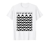Copacabana Beach Sidewalk Rio de Janeiro Brazil Retro T-Shirt