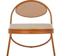 Copacabana Outdoor Chair Orange/ Leslie Stripe 040