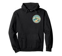 Copacabana Rio de Janeiro Brazil Retro Beach Sunset Vintage Pullover Hoodie