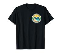 Copacabana Rio de Janeiro Brazil Retro Beach Sunset Vintage T-Shirt