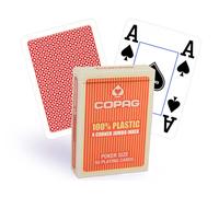 Copag Playing Cards Poker Size Jumbo Index Single Deck (Red Back)