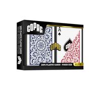 COPAG Elite - Jumbo Face - 2 index - Blue/Red Double-Deck