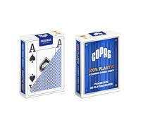 Copag Playing Cards Poker Size Jumbo Index Single Deck (Blue Back)