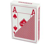 Copag Playing Cards Poker Size Jumbo Index Single Deck (Red Back)