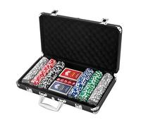 Copag Poker Set 300 chips and 2 decks 100% Plastic Casino Quality