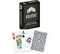 COPAG Poker Size Jumbo Index Black Playing Cards