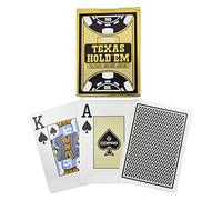 Copag Poker Size Jumbo Index Texas Hold'em Playing Cards Single Deck (Black)