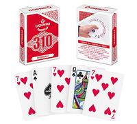 COPAG Svengali Playing Cards, Superior Linen Finish, Easy To Shuffle & Durable, 1 Deck, Red , Great Gift For Any Card Enthusiast