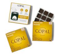 Copal Incense Bricks Refill Pack by Aromafume | 3 Trays x 9 bricks | Protium Copal (Burseraceae) native to Mexico | Ideal for Spiritual Cleansing & Enhanced Connection | Low-Smoke & Non-Toxic
