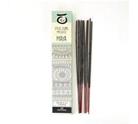 Copal Maya Natural Incense Sticks - 100% Natural Copal Resin from Mexico - Scented and Relaxing Incense Sticks - Ideal for Light Fumigations - 10 Sticks