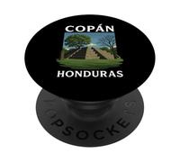 Copan Honduras Mayan Ruins Travel 504 Tegucigalpa Honduran PopSockets Adhesive PopGrip